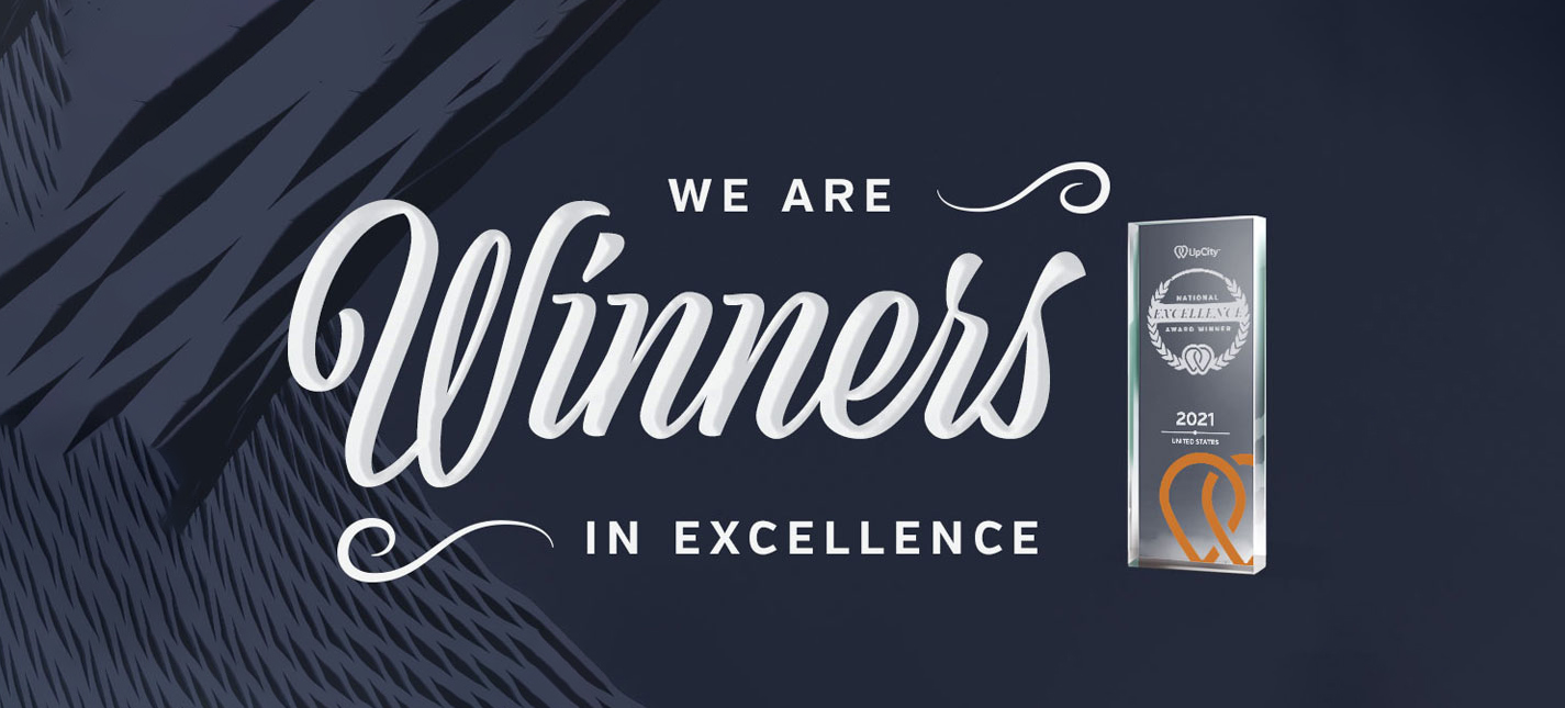 Symboliq Announced as a 2021 Local Excellence Award Winner by UpCity!